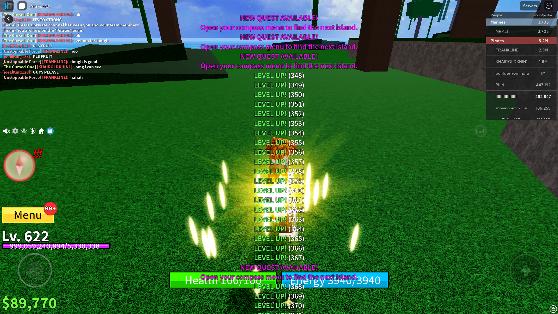 NEW Blox Fruit SCRIPT Hack INF Money INF Level