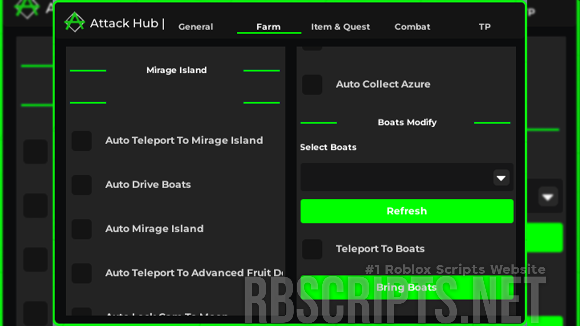 ATTACK HUB – BLOX FRUITS SCRIPT : FASTEST AUTO FARM : AUTO RACE V4 : AUTO LEVIATHAN