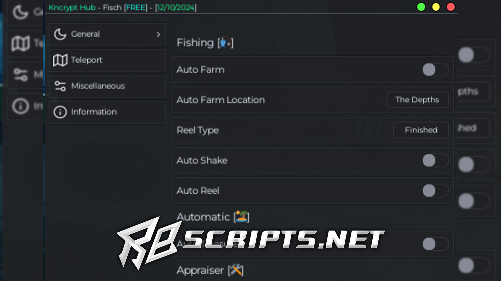 KNCRYPT – Fisch Script Pastebin 2024 Infinite Coin C$, Admin Rod, Unlock All Rod Instant